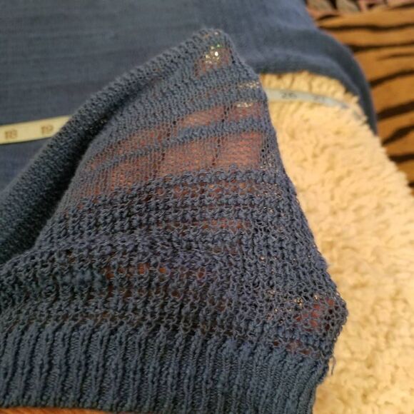 Tommy Bahama Pullover Sweater Turkish Sea Blue L - Picture 5 of 6